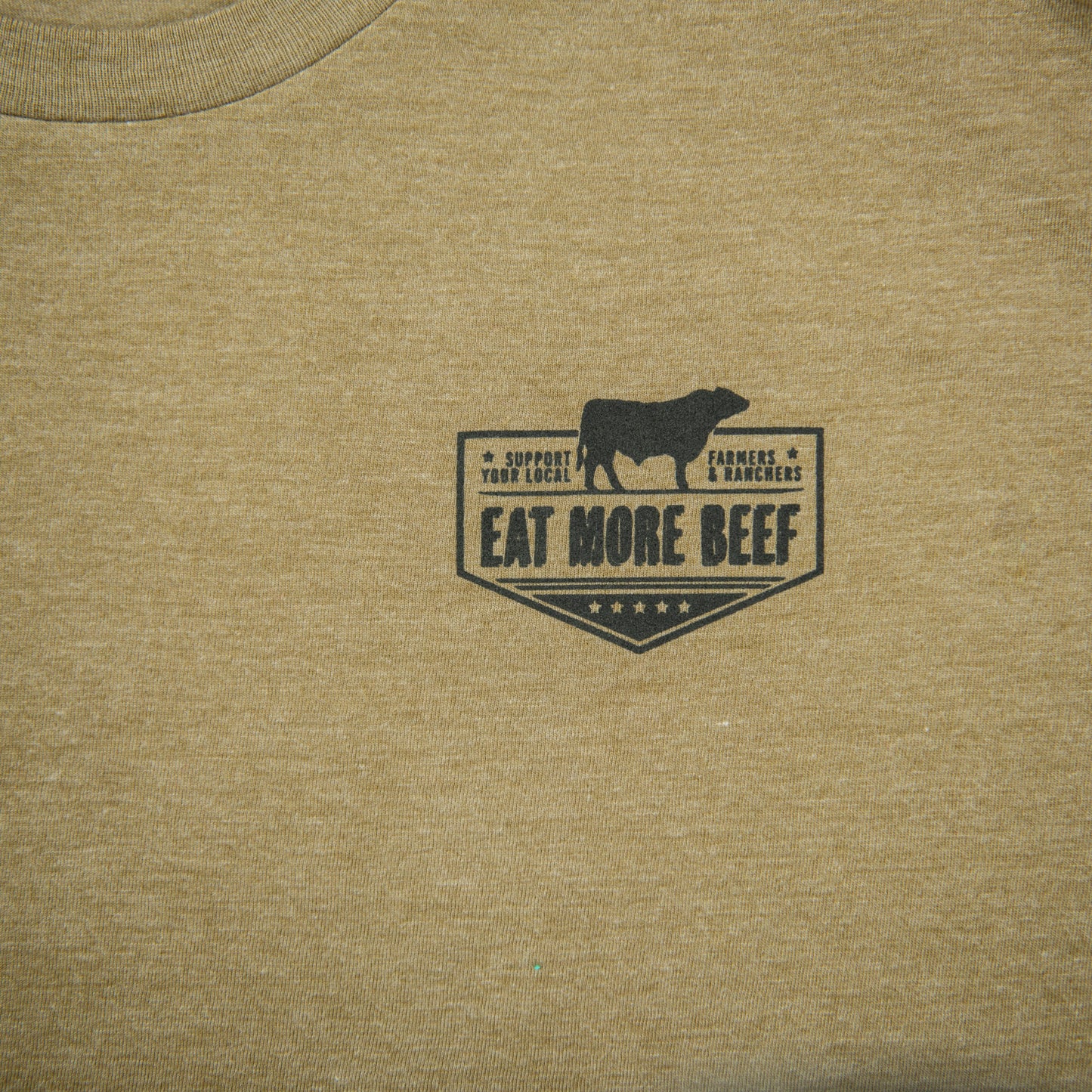 'Eat More Beef' Green Tee