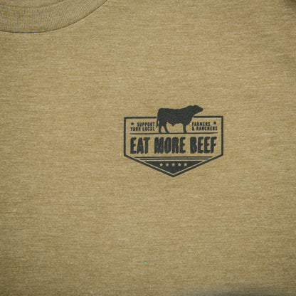 'Eat More Beef' Green Tee
