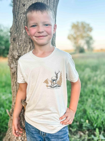 Elk Landscape Youth Tee - American Farm Company