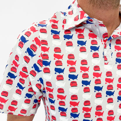 MAGA Performance Polo