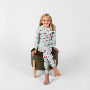 Christmas on the Farm Toddler/Youth Bamboo Pajamas - American Farm Company