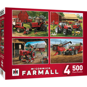 Farmall 4-pack 500 Piece Puzzle - American Farm Company