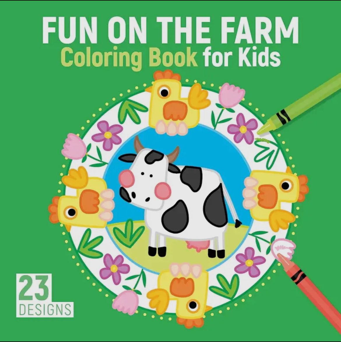 Fun on the Farm Coloring Book