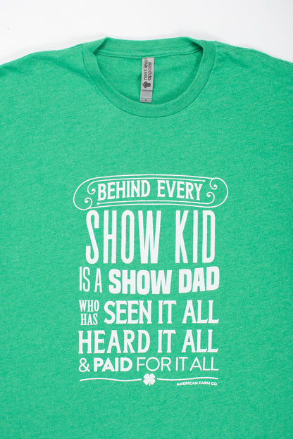 'Fair Dad' Green Essentials Tee