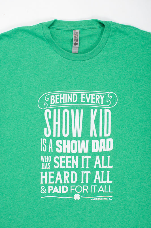 'Fair Dad' Green Essentials Tee