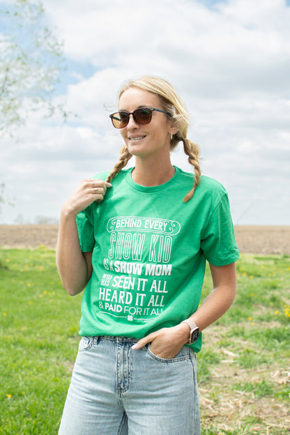 'Fair Mom' Green Essentials Tee