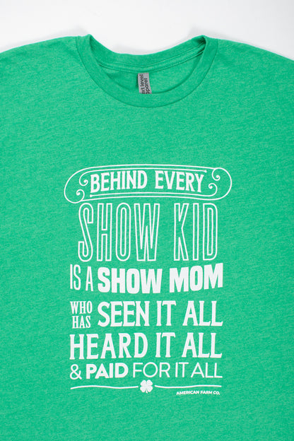 'Fair Mom' Green Essentials Tee