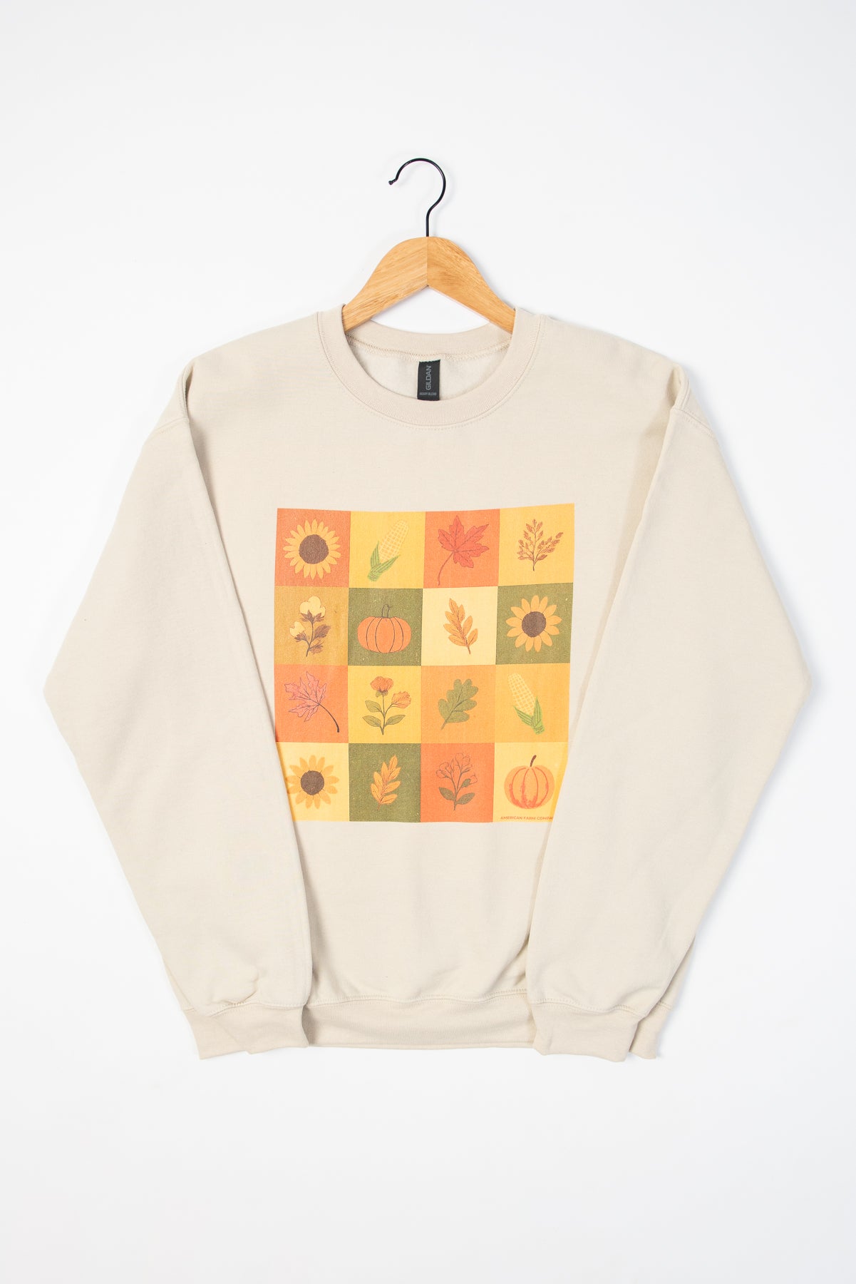 Fall Checkers Crewneck