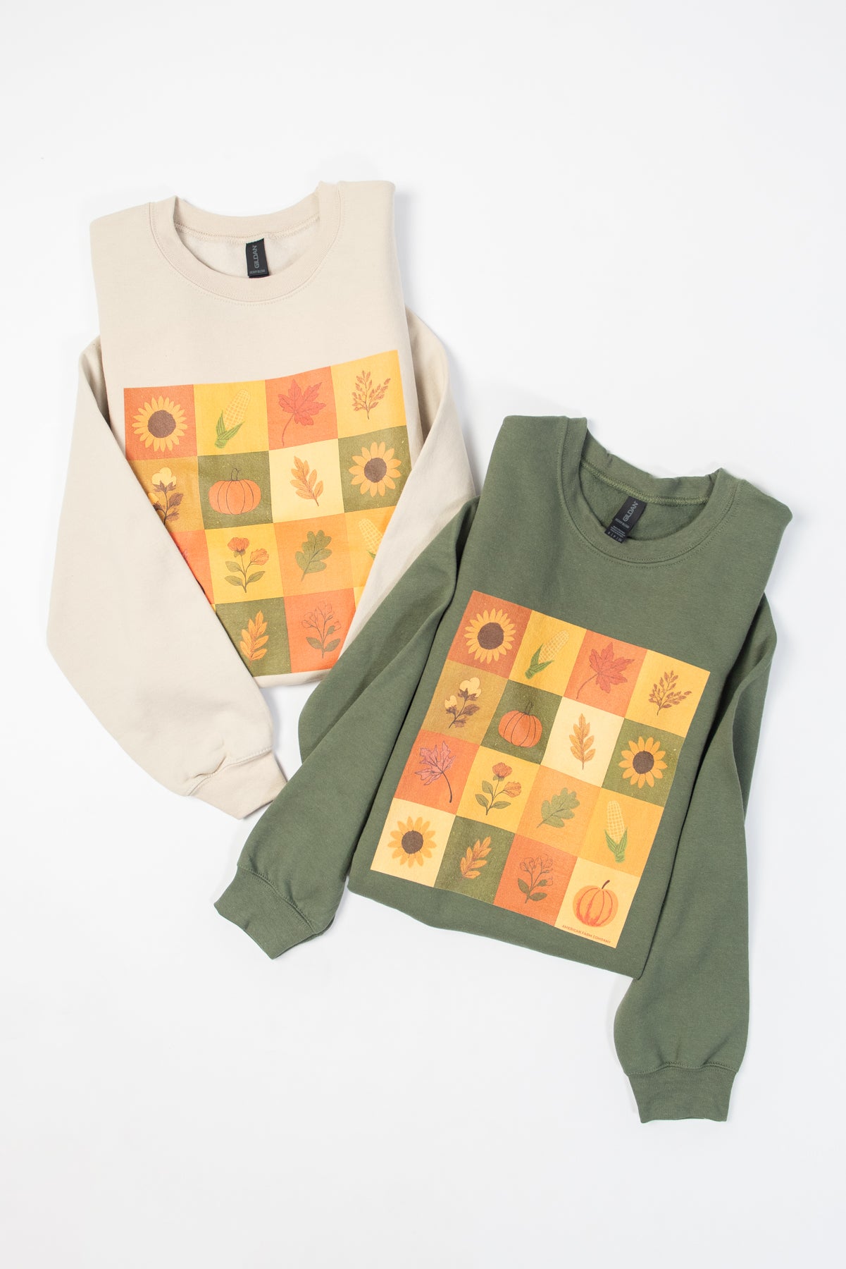 Fall Checkers Crewneck