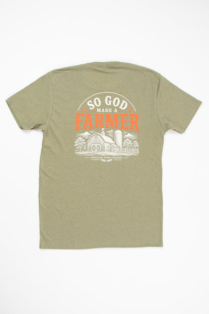 Fall 'So God Made a Farmer' Adult T-Shirt