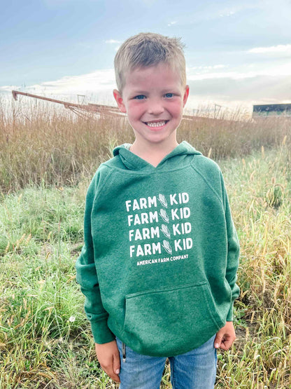 Farm Kid Toddler/Youth Hoodie - American Farm Company