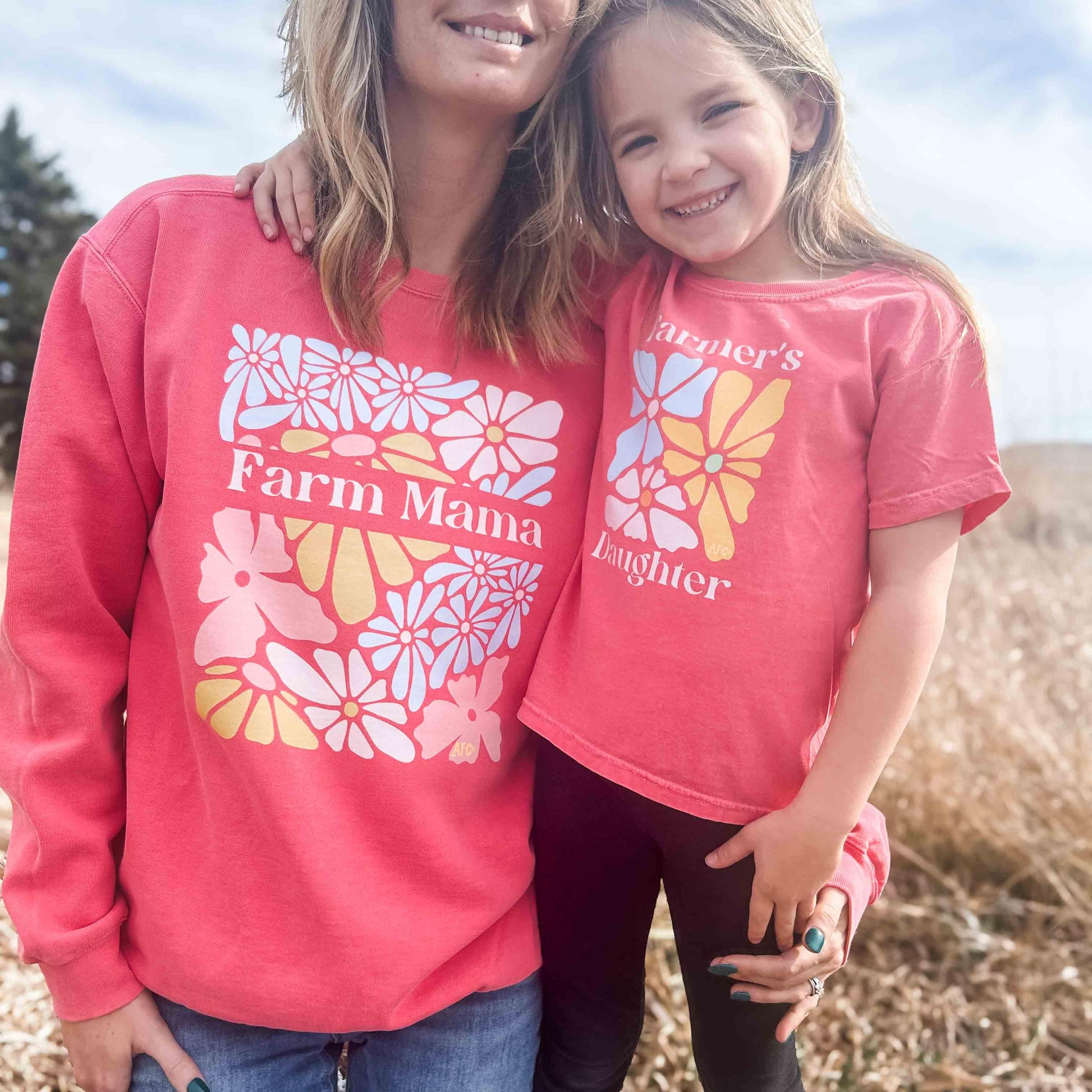 Farm Mama Floral Crewneck - American Farm Company