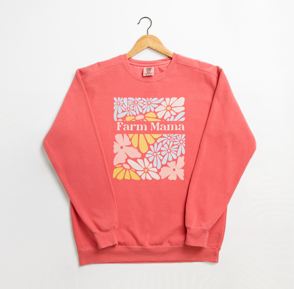 Farm Mama Floral Crewneck