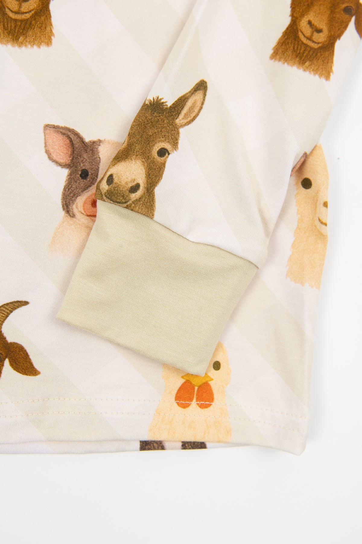 Farm Animals Toddler/Youth Bamboo Pajama Set