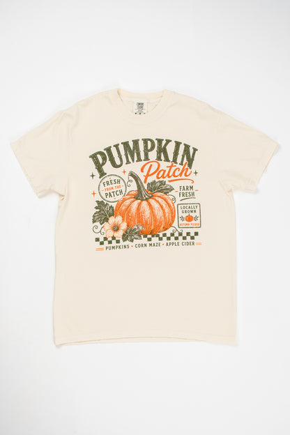 Farm Fresh Pumpkin Patch Adult T-Shirt