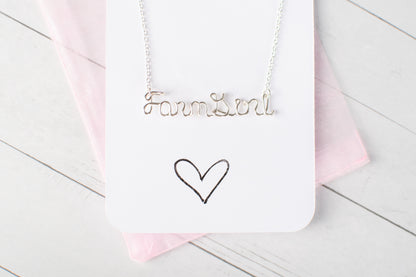 'Farm Girl' Necklace