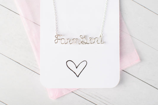 'Farm Girl' Necklace
