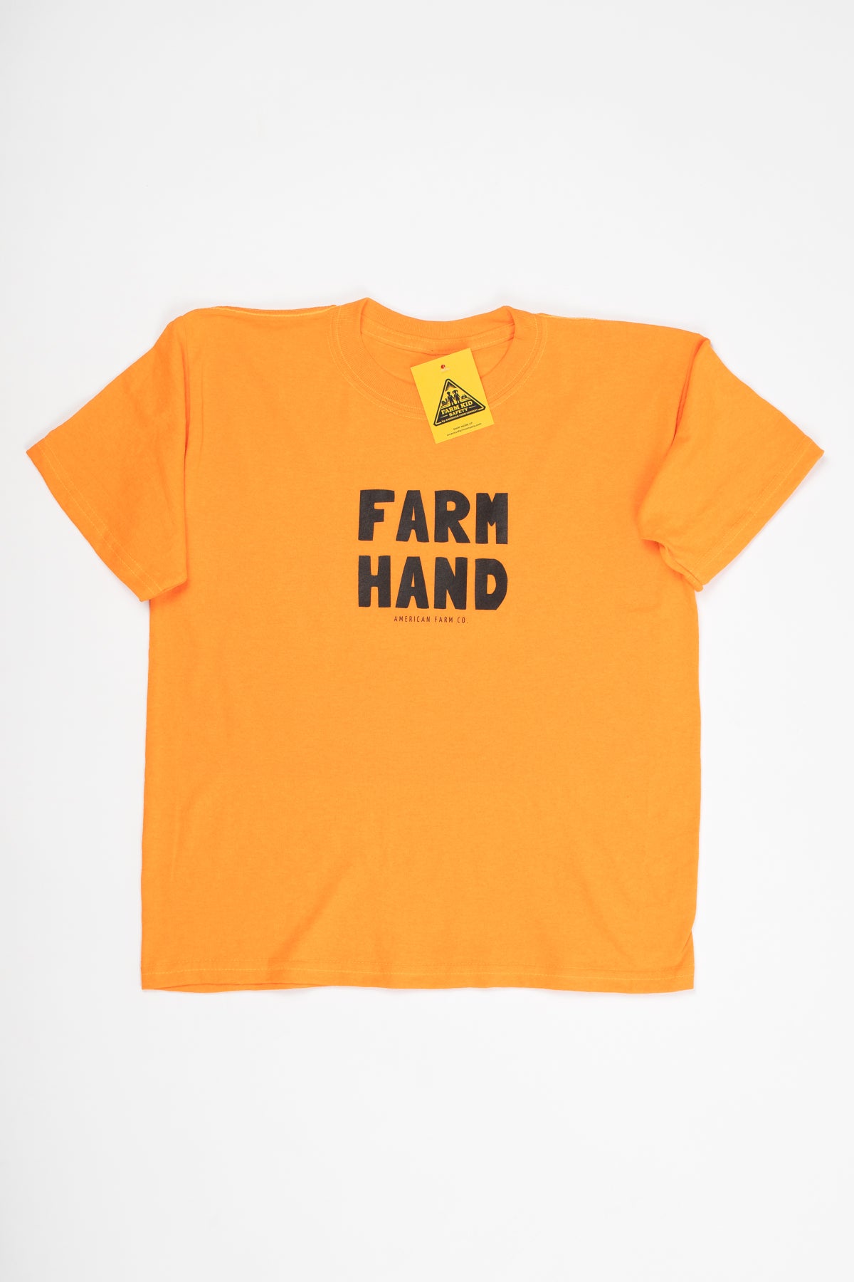 Farm Hand' Safety Orange Youth Tee