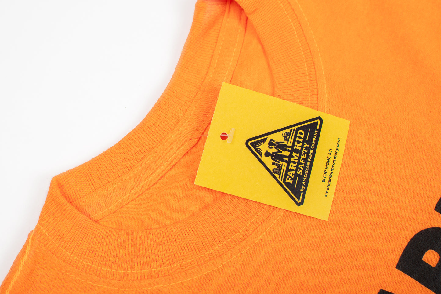 Farm Hand' Safety Orange Youth Tee