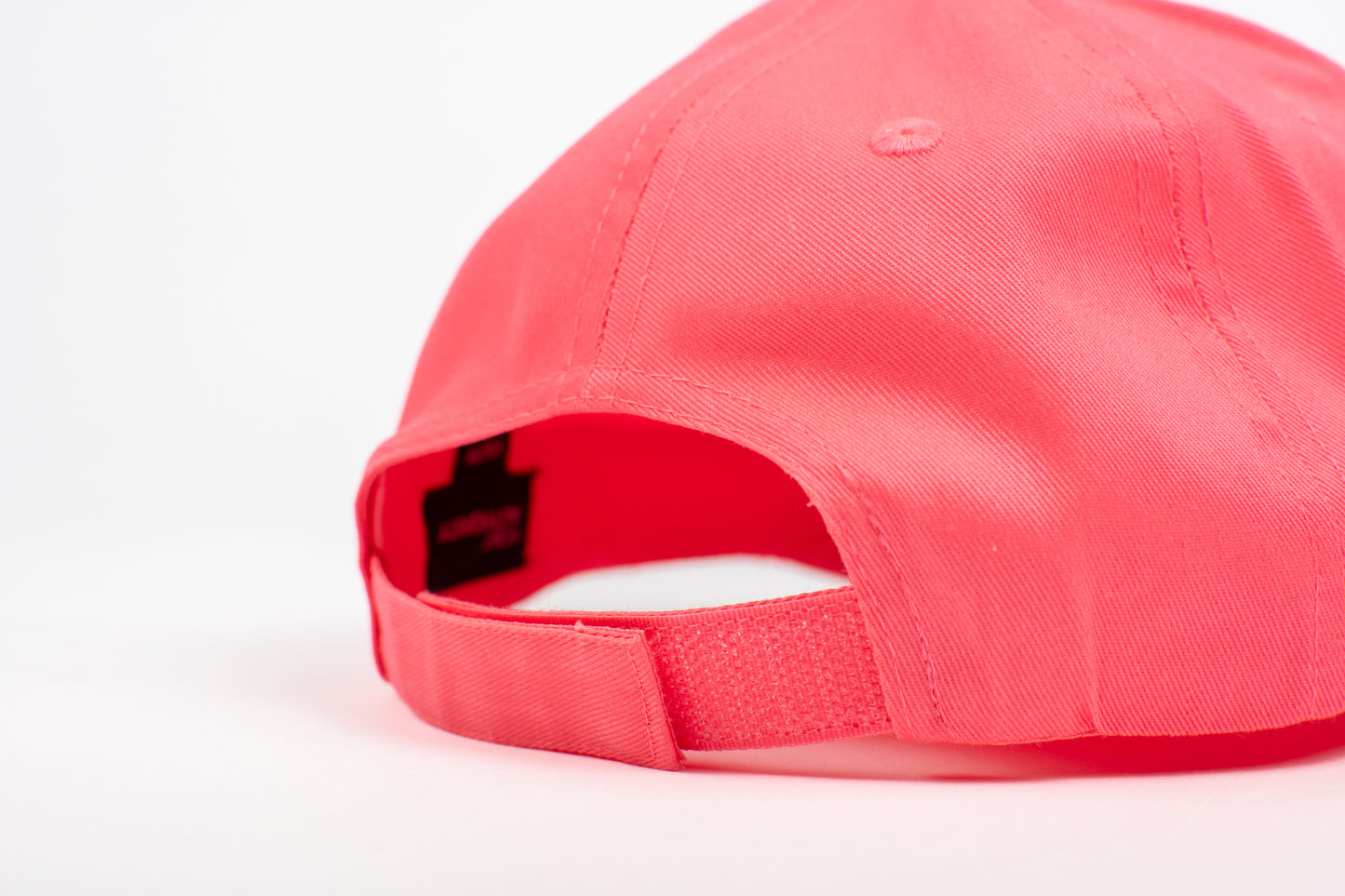 'Farm Kid Safety' Embroidered Neon Pink Youth Hat