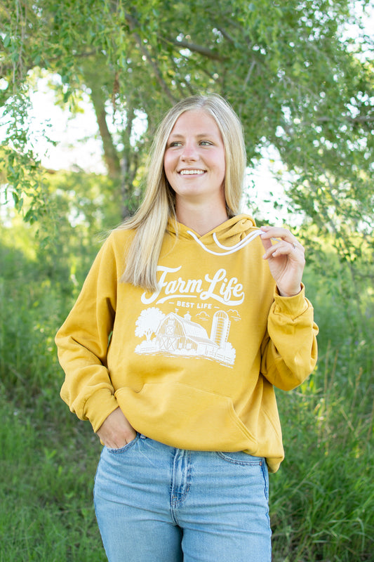 'Farm Life - Best Life' Hoodie