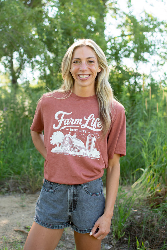 'Farm Life - Best Life' T-Shirt