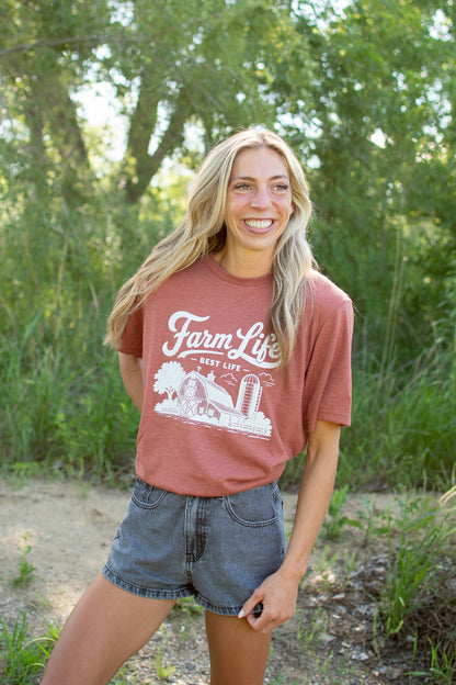 'Farm Life - Best Life' T-Shirt