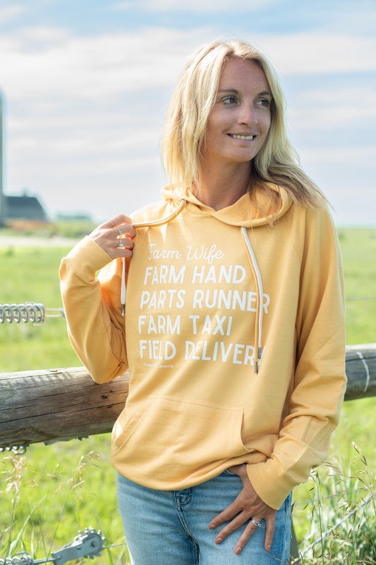 Farm Wife Duties Hoodie