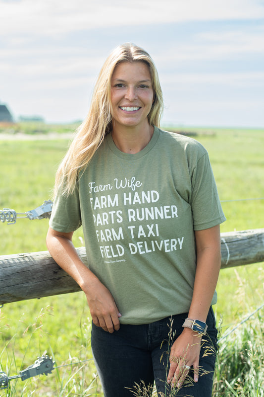 Farm Wife Duties Tee