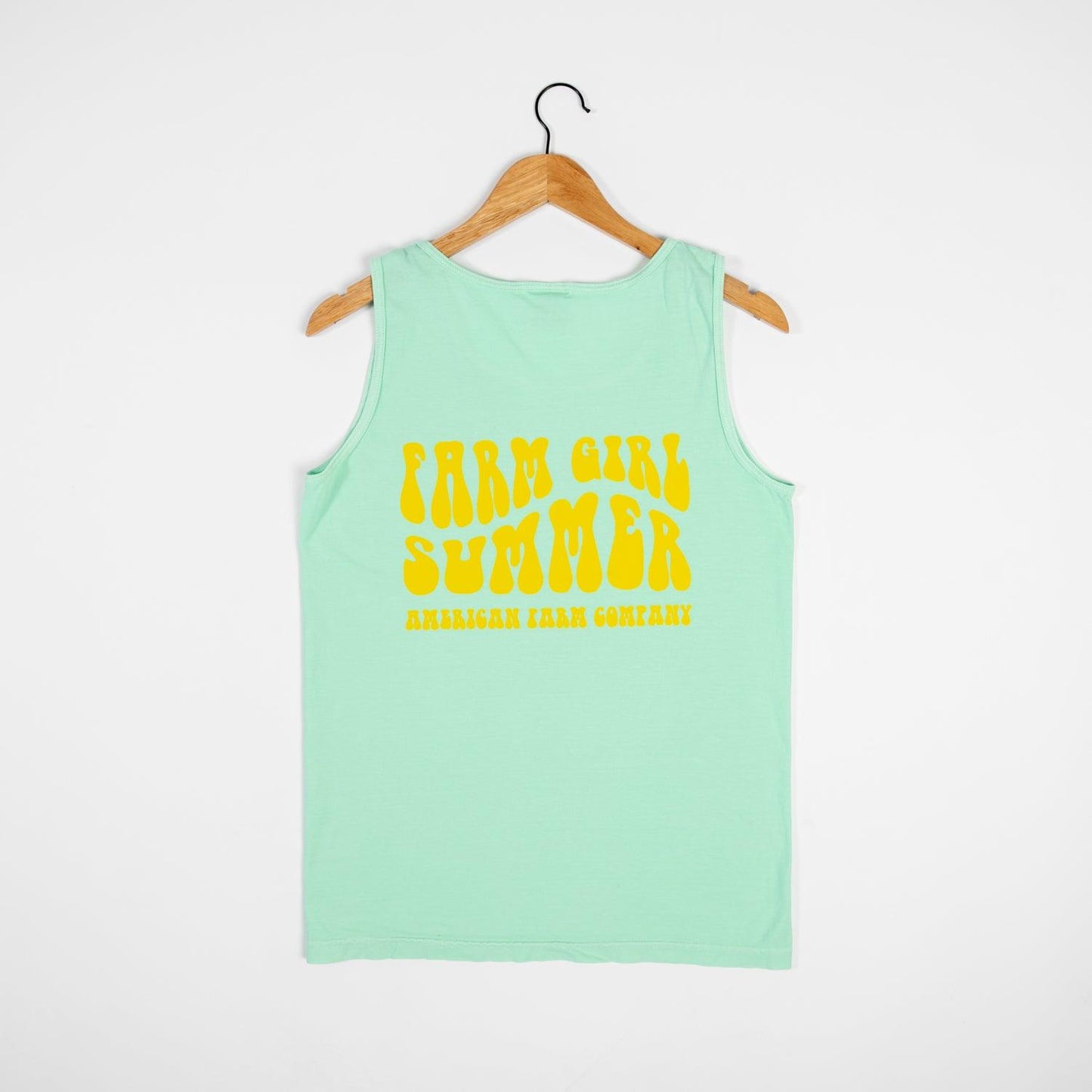 ‘Farm Girl Summer’ Mint Tank Top - American Farm Company