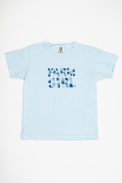 Farm Girl' Toddler/Youth Blue Tee