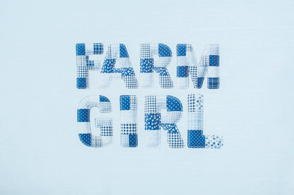 Farm Girl' Toddler/Youth Blue Tee