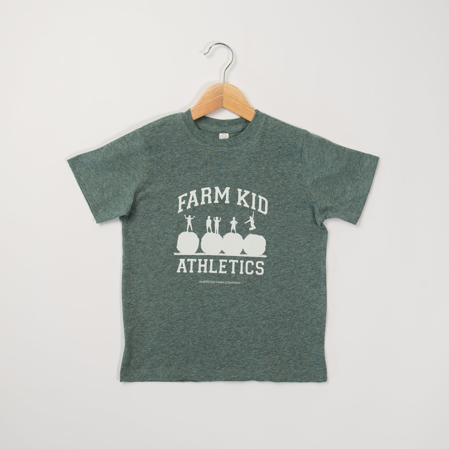 'Farm Kid Athletics' Blue Tee - American Farm Company