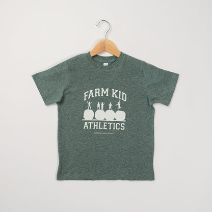 'Farm Kid Athletics' Blue Tee - American Farm Company