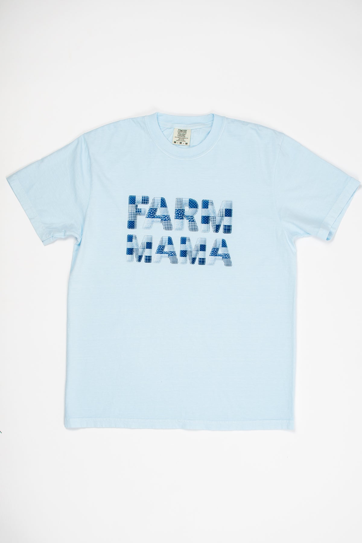 Farm Mama' Blue Tee
