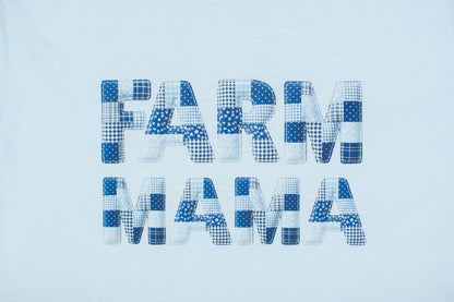 Farm Mama' Blue Tee