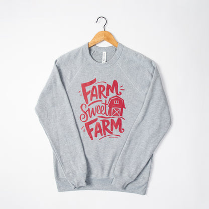 Farm Sweet Farm Grey Crewneck