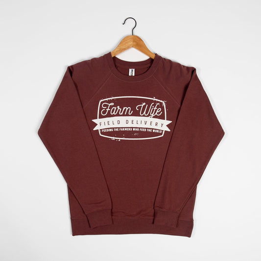 Farm Wife Field Delivery Lightweight Crewneck - American Farm Company