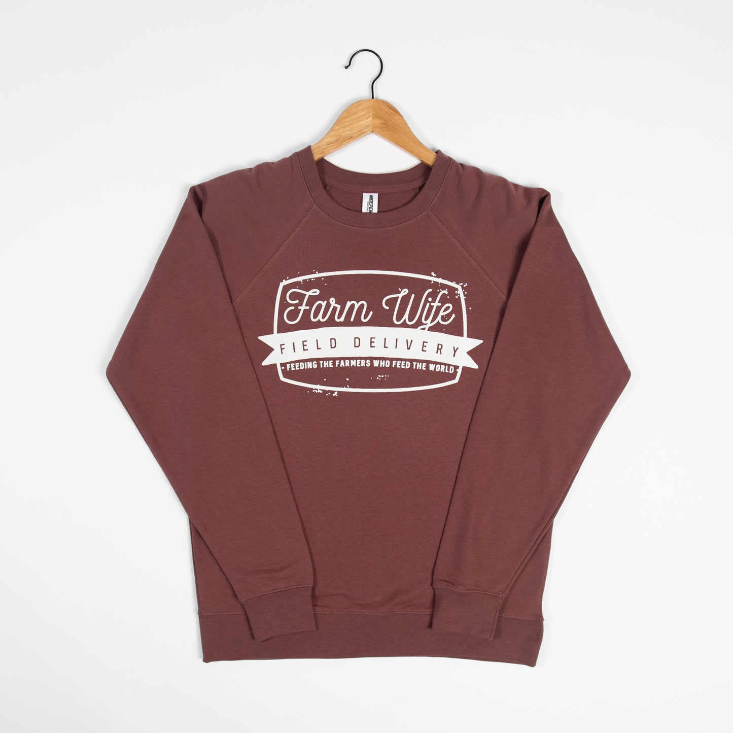 Farm Wife Field Delivery Lightweight Crewneck