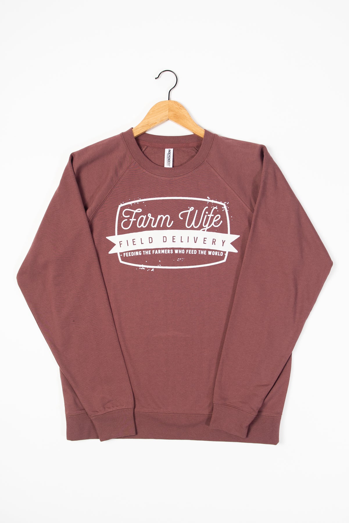 'Farm Wife Field Delivery' Lightweight Crewneck