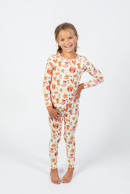 Farmer's Market Toddler/Youth Bamboo Pajama Set
