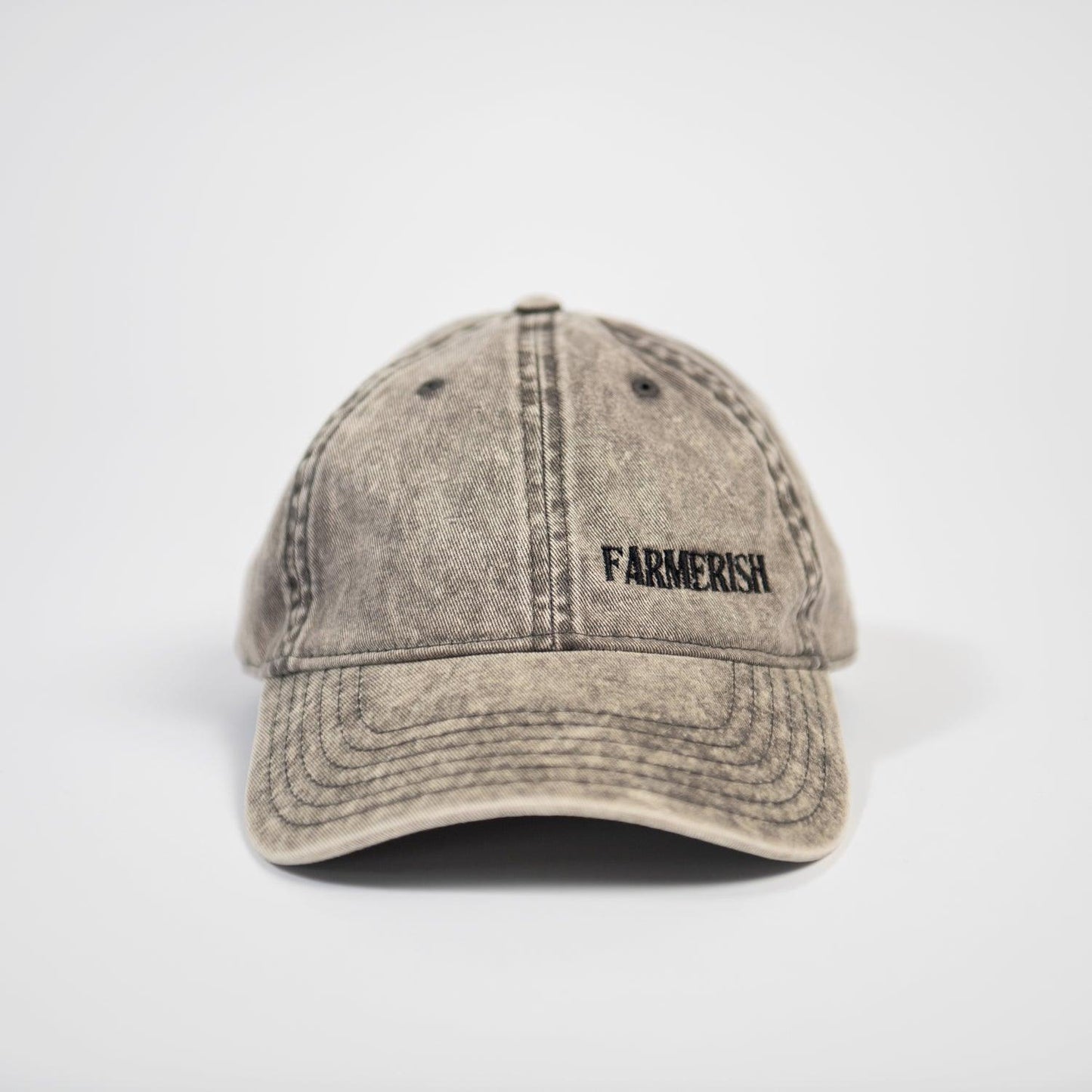 ‘Farmerish’ Acid Washed Grey Cap - American Farm Company