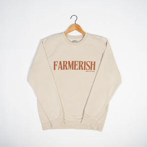 ‘Farmerish’ Cream Crewneck