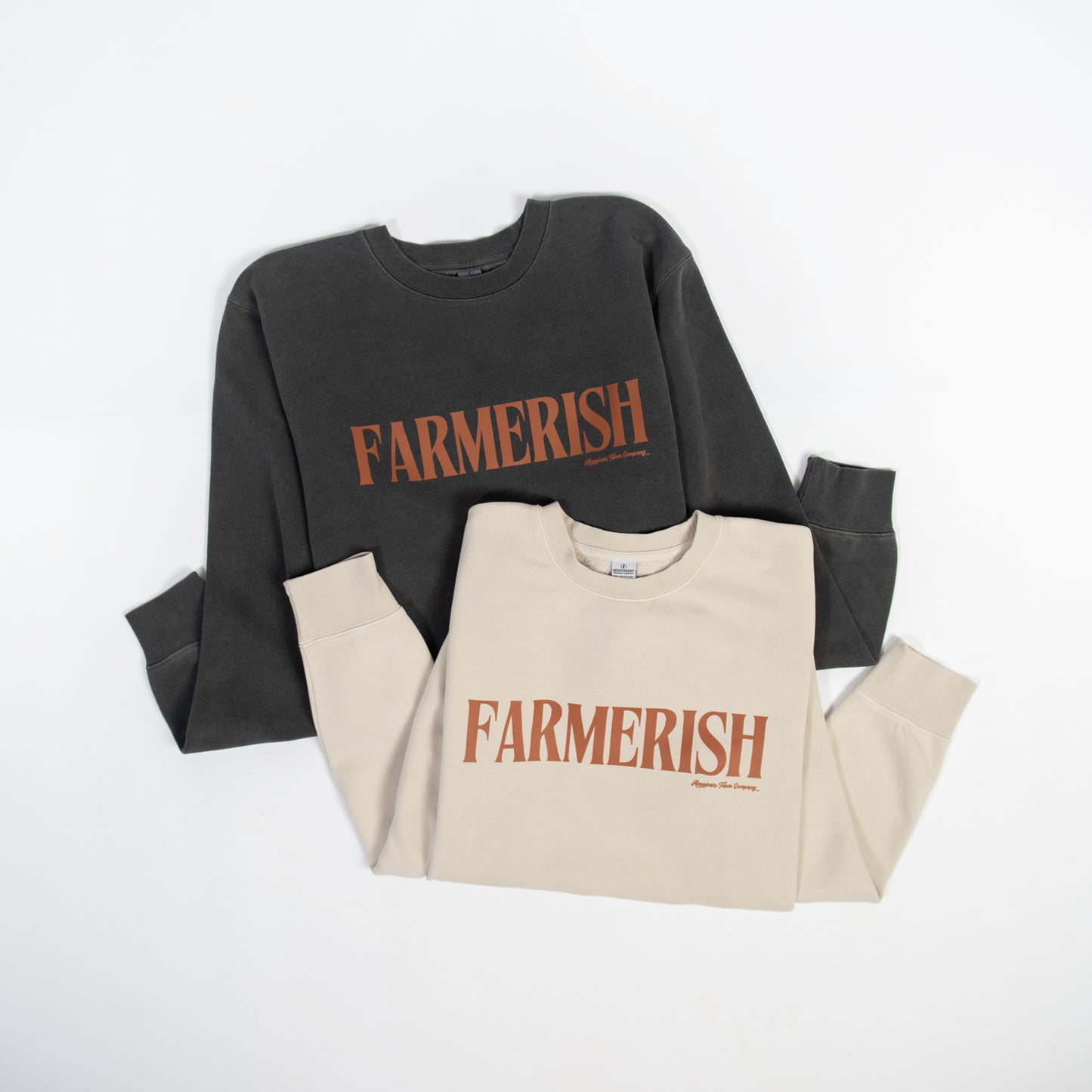 ‘Farmerish’ Cream Crewneck