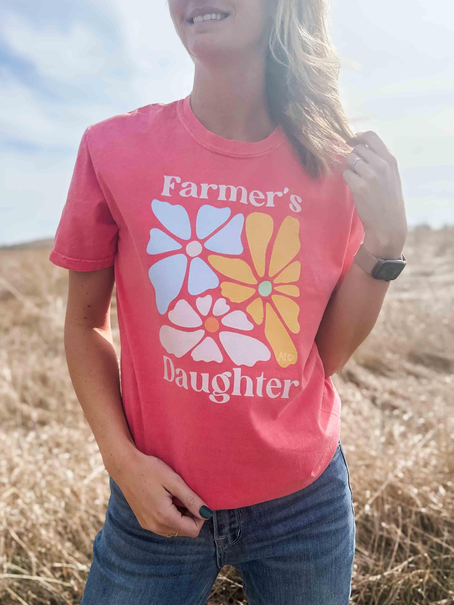 Farmer's Daughter Floral Tee - American Farm Company