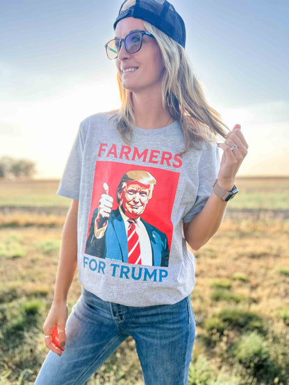 Farmers for Trump Tee - Trump '24