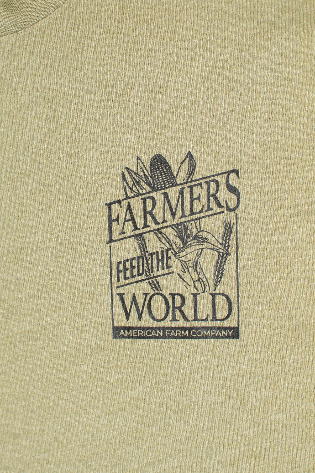 'Farmers Feed the World' Essentials Green Tee