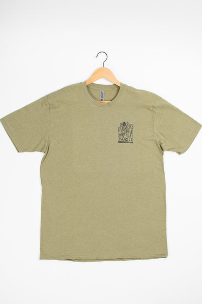 'Farmers Feed the World' Essentials Green Tee