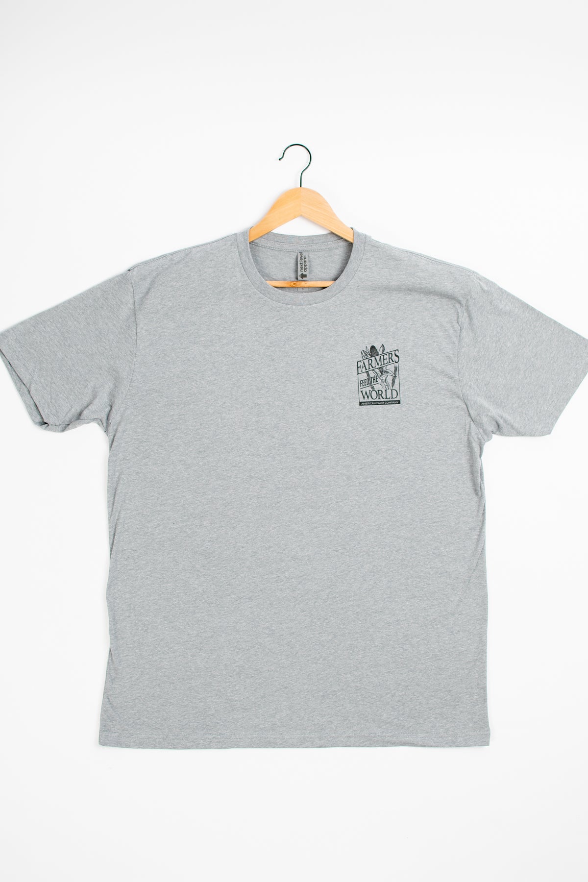 'Farmers Feed the World' Essentials Grey Tee