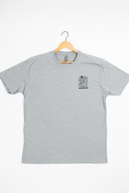 'Farmers Feed the World' Essentials Grey Tee